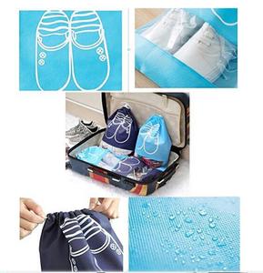 Bolsa para Zapatos con Cordón y Ventana de PVC, No Tejida, para Almacenamiento y Organización, Nueva Llegada - Product Image 5