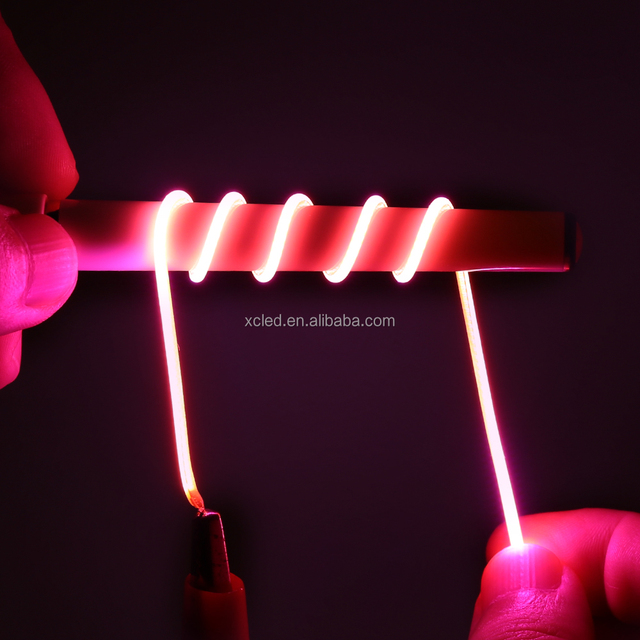 Flexible LED Filament Strip Lights Red Green Blue DC3V 2200K Bendable Cob Chip Diode DIY Model Tube Light Smart Strip Lights