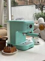 Machine à café expresso électrique 3-en-1 For 04E Blue Barista 20 bars pour hôtels et usage domestique avec système de brassage à capsules