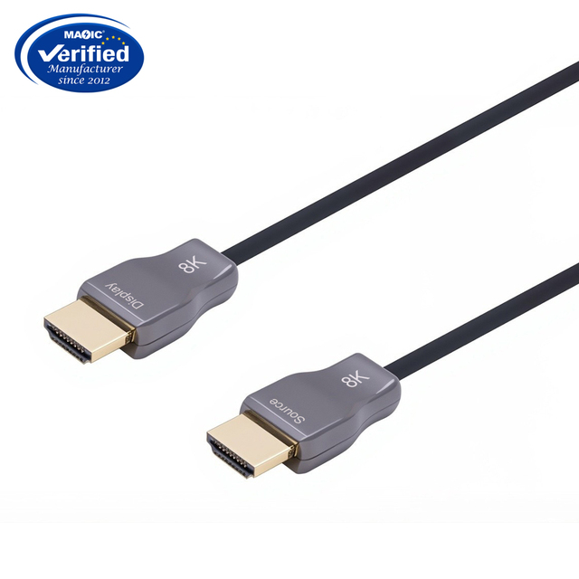 High Speed Active 4K Optical Fiber HDMI Cable 8K HD HDTV 2.1 AOC 10M 15M 20M 30M 50M 100M 4K 60Hz