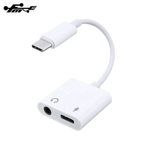 Adaptateur casque de type <span class=keywords><strong>C</strong></span> répartiteur 2 en 1 pour <span class=keywords><strong>Samsung</strong></span> Huawei <span class=keywords><strong>USB</strong></span> <span class=keywords><strong>C</strong></span> à 3.5mm adaptateur numérique prise écouteurs <span class=keywords><strong>c</strong></span>âble Audio - Product Image 3