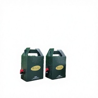 Caja de Almacenamiento de Cartón Corrugado con Dispensador de Grifo para Café, Té, Jugos, Bebidas Energéticas, Whisky y Cerveza, Reciclable, en Tamaños de 3L/5L/96OZ