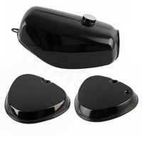 Pour Simson S51 S50 S60 Pièces de moto Réservoir de carburant essence huile Réservoirs Bidon d'essence Kraftstofftank avec cache latéral carré