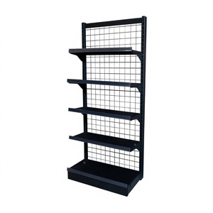 ADONG Single-Sided Metallic Powder Coated Supermarket <b>Rack</b> | Custom Commercial Display <b>Shelving</b> | OEM Vietnam Maker A27 - Product Image 1