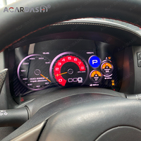 Pour Nissan Skyline GTR GT-R R35 2008-2024 ACARDASH OEM Compteur de vitesse LCD numérique, affichage numérique du tableau de bord