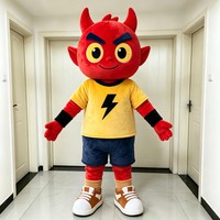 Costume de Mascotte Tigre Personnalisé Adorable, MOQ 1 pièce, Costume de Dessin Animé en Peluche pour Adulte, Matériau EVA, Marque Leehom, Publicité, Carnaval
