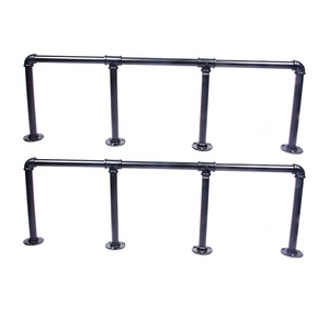 선반 브래킷 DIY 사용자 정의 도매 후크 L 지원 주철 강철 벽걸이 형 금속 헤비 듀티 선반 파이프 플로팅 브래킷 - Product Image 3