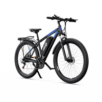 Vélo de montagne électrique Reliago C29 750W 48V 15Ah 21 vitesses Moteur à moyeu Frein à disque Vélo hybride adulte Ville Tout-terrain Longue portée