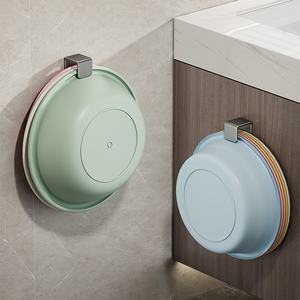 D5066 - Estante de Almacenamiento de Lujo para Lavabo, Inodoro y <span class=keywords><strong>Bañera</strong></span>, Sin Taladro, Montado en la Pared, Esencial para el Baño, Estante para Lavabo de Bebé <span class=keywords><strong>con</strong></span> Gancho - Product Image 2