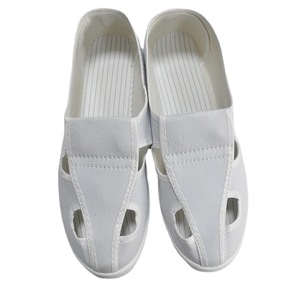 <span class=keywords><strong>Scarpe</strong></span> <span class=keywords><strong>Antinfortunistiche</strong></span> Traspiranti Antistatiche in Tela Bianca con Quattro Fori di Ventilazione, <span class=keywords><strong>Scarpe</strong></span> Purificanti per Officina, Calzature da <span class=keywords><strong>Uomo</strong></span> per Ambienti Alimentari e Camera Bianca - Product Image 3
