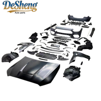 Kit de Conversión para Mercedes-Benz C260 a AMG C63, Parachoques, Faros LED, Guardabarros, Capó y Alerón; Fácil de Instalar