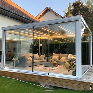 Fournisseur de qualité de Foshan : Véranda, Jardin d'hiver quatre saisons, Serre en aluminium, Verrière coulissante en aluminium - Product Image 2