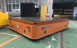 Vehículo de transporte <span class=keywords><strong>AGV</strong></span> remolcado personalizado, vehículo guiado automatizado de 10 toneladas para transporte - Product Image 3