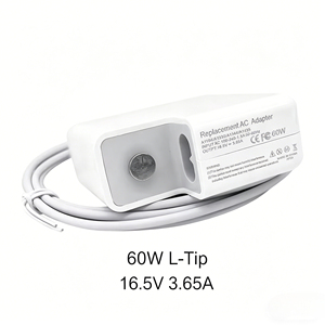 Adaptateur d'alimentation pour ordinateur portable de <span class=keywords><strong>remplacement</strong></span> 60W pour <span class=keywords><strong>Apple</strong></span> MacBook, <span class=keywords><strong>chargeur</strong></span> magnétique à embout en L, adaptateur secteur 16,5V 3,65A - Product Image 4