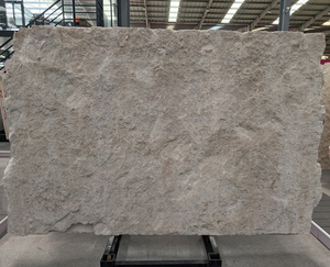 Pierre calcaire beige naturelle Caso, marbre doré Jura Castel Beige <span class=keywords><strong>pour</strong></span> revêtement mural extérieur, carreaux de décoration murale extérieure, finition cuir - Product Image 3