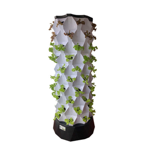 Torre de planta giratoria hidropónica con luz de cultivo LED para restaurante ecológico y pared verde - Product Image 4