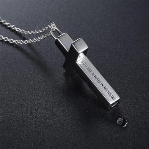 Fashion Jewelry Necklace Pendant Necklace Jewelry For Women Fine Jewelry Necklace Stainless Steel Necklace Perfume <b>Cross</b> Style - Product Image 3