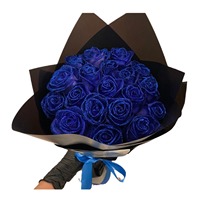 Bouquet de roses éternelles multicolores en option, cadeau romantique pour la Saint-Valentin, la fête des mères, un anniversaire, une décoration de maison ou de fête