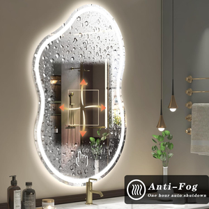 CF treo tường hiện đại không thường xuyên thay đổi độ sáng chống sương mù thông minh LED tắm gương gương phòng tắm với ánh sáng LED với màn hình cảm ứng - Product Image 5