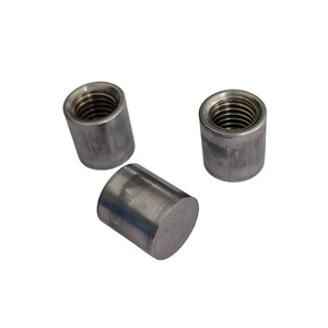 Écrous cylindriques M10 M12 métriques en acier au carbone de grade A B niveau 4.8 pour équipement sportif, taille personnalisable, type manchon - Product Image 1