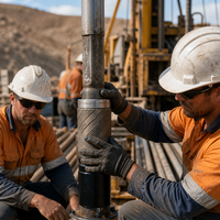 AQ BQ NQ HQ PQ HWT Natural Diamond Borehole Reamer untuk Kontrol Ukuran dalam Pengeboran Inti Eksplorasi Mineral