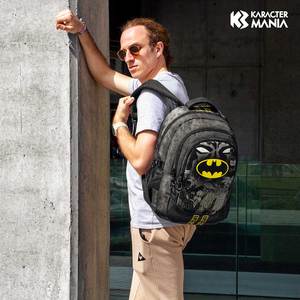 Karactermania DC Comics Batman Caped-PLUS Running <b>Backpack</b>, <b>Black</b> - Product Image 4
