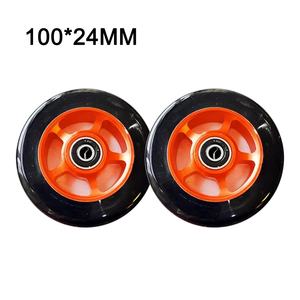 Monociclo de patinaje sobre ruedas 82A 100mm Rueda de monopatín, Rueda de monopatín resistente - Product Image 3