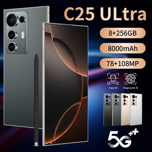 สมาร์ทโฟน Android C25 Ultra รุ่นดั้งเดิม 8GB+256GB 8000mAh 5G CDMA LTE รองรับซิมคู่ รุ่นปลดล็อค ระบบจดจำใบหน้า กล้อง 108MP S27ultra - Product Image 4