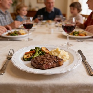 Assiettes en plastique jetables blanches élégantes avec bordure en dentelle gaufrée, <span class=keywords><strong>vaisselle</strong></span> de réception pour mariages, banquets, restaurants - Product Image 2