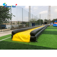 Toboggan aquatique gonflable géant commercial Slip N Pool en liquidation à vendre