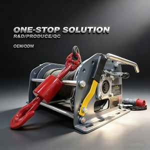 מנוף מקביל להתאמה אישית במשקל 1-10 טון עם מנוע אלומיניום קל משקל ובלם אלקטרומגנטי עם פליטת חבל חופשית - Product Image 1