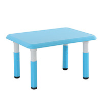 Faithsteed Ensemble de bureau d'activités circulaire vert professionnel pour enfants, table d'étude durable en plastique PE pour l'apprentissage préscolaire