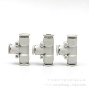 Raccords pneumatiques Chen Can en plastique et acier, connecteurs pneumatiques 4Pe 6Pe 8Pe 10Pe 12Pe 14Pe 16Pe - Product Image 4