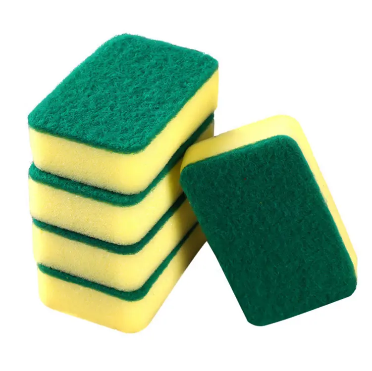 Wholesale Popular Kitchen High-density Dish Washing Household Cleaning Sponge Free Sample Wholesale Price Sponge for Shoes 1 PCS