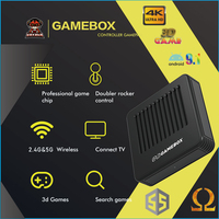 Boîte de jeu rétro TV 2023 G11 Android 9.0 Emuelec 4.5 Système double 64 Go/128 Go Console de jeu vidéo G11 pour PSP N64 DC PS1