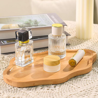 Plateau de service décoratif en bambou personnalisé pour bougies, parfums, bijoux, et bibelots – Plateaux en bambou pour table basse et décoration intérieure