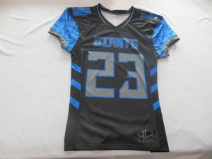 Uniformes de Fútbol Americano Unisex de Primera Calidad, Tallas Grandes, Bordados, Transpirables, de Sarga, Manga Corta, Tecnología de Sublimación, para Todas las Temporadas - Product Image 3