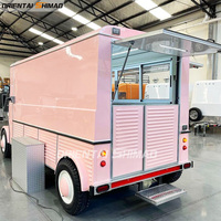 Oriental Shimao Chine Bon camion mobile de nourriture à moteur de voiture de cuisine complète