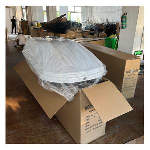 Boîte <span class=keywords><strong>de</strong></span> <span class=keywords><strong>toit</strong></span> ZST T-02 ABS 600L, ajustement universel, pliable, étanche, double ouverture latérale, garantie 3 ans, récupération tout-terrain - Product Image 4