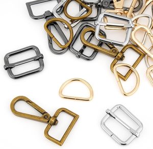 Purse Hardware Heavy Duty Swivel <b>Snap</b> <b>Hooks</b> D Rings And Slide Buckles For Bag Making Handbag Craft - Product Image 4