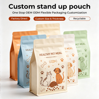 Sachet Doypack Personnalisé pour Plats à Emporter avec Impression Héliogravure et Scellage Thermique pour Aliments à Emporter et Nourriture pour Animaux – Emballage Doypack pour Aliments pour Animaux