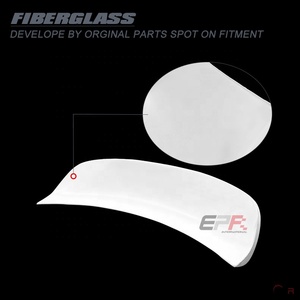 พอร์ชเชย์แมนสปอยเลอร์หลัง2006 2012 987การออกแบบ EPA GT ไฟเบอร์กลาสที่ทนทานอุปกรณ์เสริมภายนอกเด็คเดี่ยว - Product Image 4