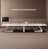 Nouveau bureau de direction ergonomique convertible en bois massif, table de conférence, design extensible écologique pour la maison