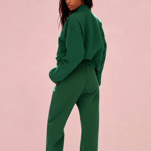OEM Custom Heavyweight Cotton Unisex Oversized Full Zip up <strong>Hoodie</strong> Blank Plain Fleece <strong>Zipper</strong> <strong>Hoodie</strong> <strong>for</strong> <strong>Womens</strong> - Product Image 6
