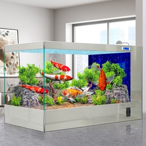 Nouveau Bassin à Poissons <span class=keywords><strong>Koi</strong></span> Intérieur 2026 Extra Large Sans Eau Élargi pour Salon - Product Image 4