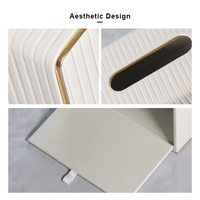 Porte-boîte à mouchoirs personnalisé blanc, support de mouchoirs de table, boîte à mouchoirs en cuir de luxe pour la maison