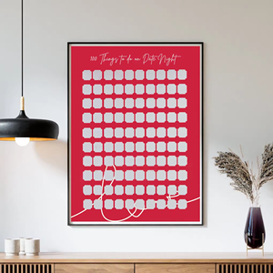 Vente flash Jeux de <span class=keywords><strong>couple</strong></span> Cadeaux pour couples 100 rendez-vous Poster à <span class=keywords><strong>gratter</strong></span> pour la Saint-Valentin - Product Image 4