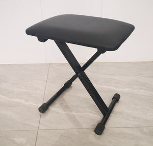 Banc <span class=keywords><strong>de</strong></span> <span class=keywords><strong>piano</strong></span> pliable réglable en 3 hauteurs - Siège <span class=keywords><strong>de</strong></span> performance robuste à cadre en X pour <span class=keywords><strong>piano</strong></span> et clavier électronique - Product Image 2