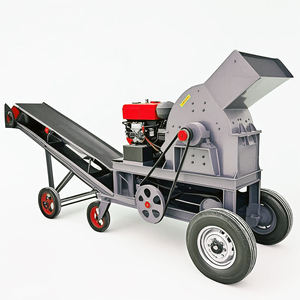 Macchina portatile del frantoio della pietra del mulino del martello per l'estrazione mineraria e vetro con le componenti del centro del cuscinetto del motore per le applicazioni del minerale - Product Image 4