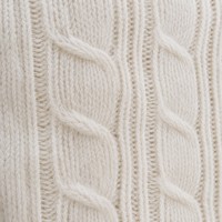 Pull-over personnalisé OEM & ODM pour femme grande taille, en tricot torsadé, manches longues, col rond, hiver, Noël, viscose, Tallas Grandes